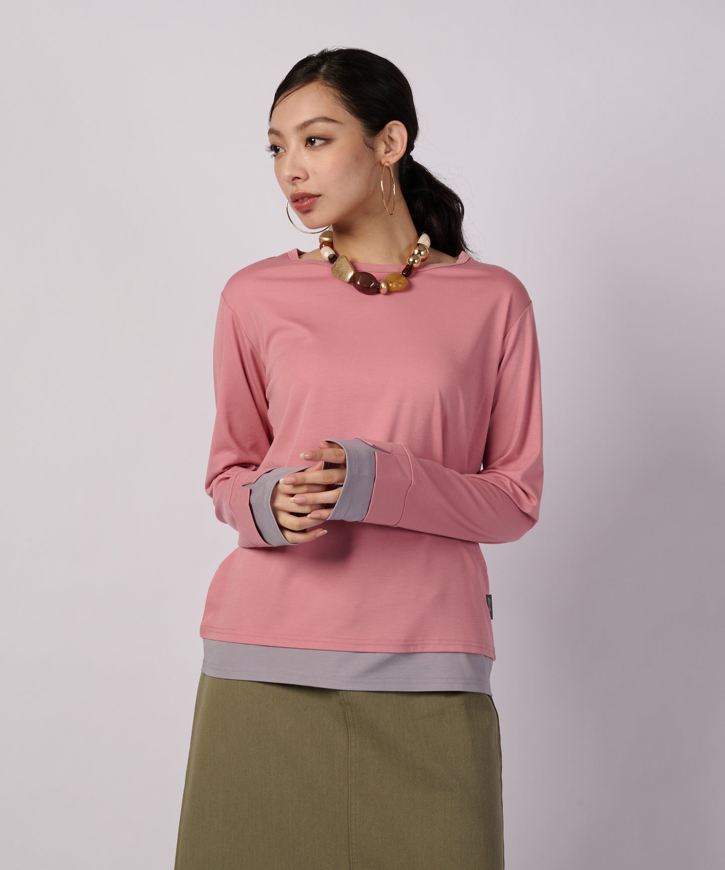 ヴァーサ エッジ レイヤードTシャツ/VERSA EDGE LAYERED TEE