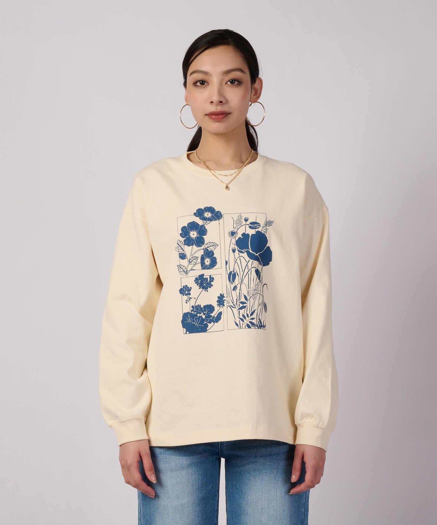 アソート グラフィック 長袖Tシャツ/LS ASSORTED GRAPHIC TEE