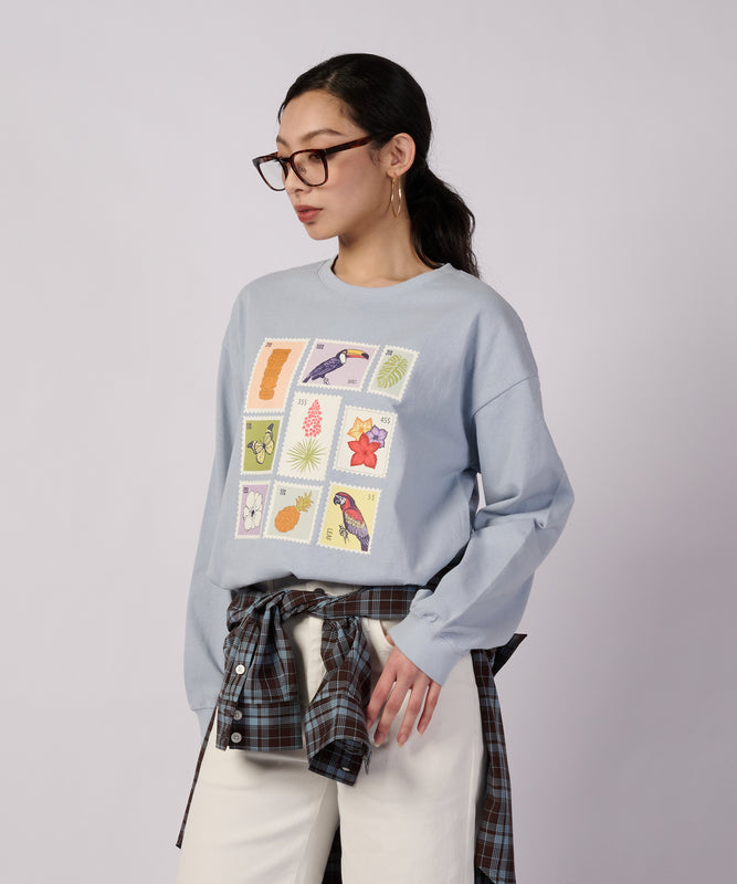 アソート グラフィック 長袖Tシャツ/LS ASSORTED GRAPHIC TEE