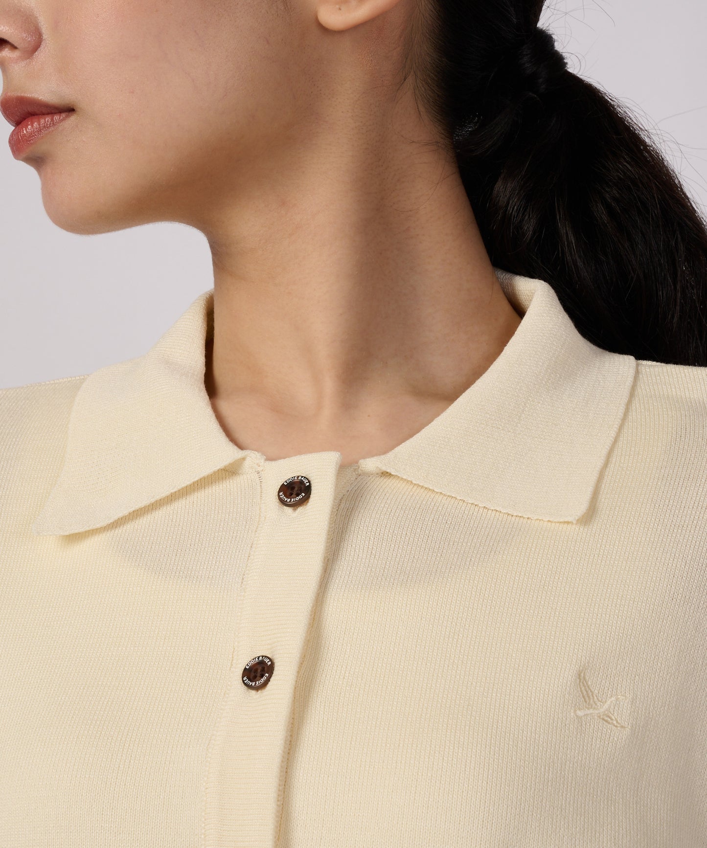 ファインゲージ カラー カーディガン/FINE GAUGE COLLAR CARDIGAN