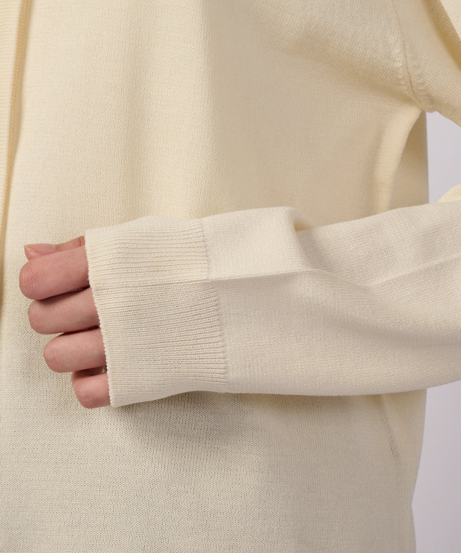ファインゲージ カラー カーディガン/FINE GAUGE COLLAR CARDIGAN