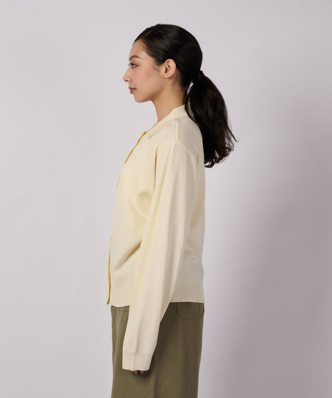 ファインゲージ カラー カーディガン/FINE GAUGE COLLAR CARDIGAN