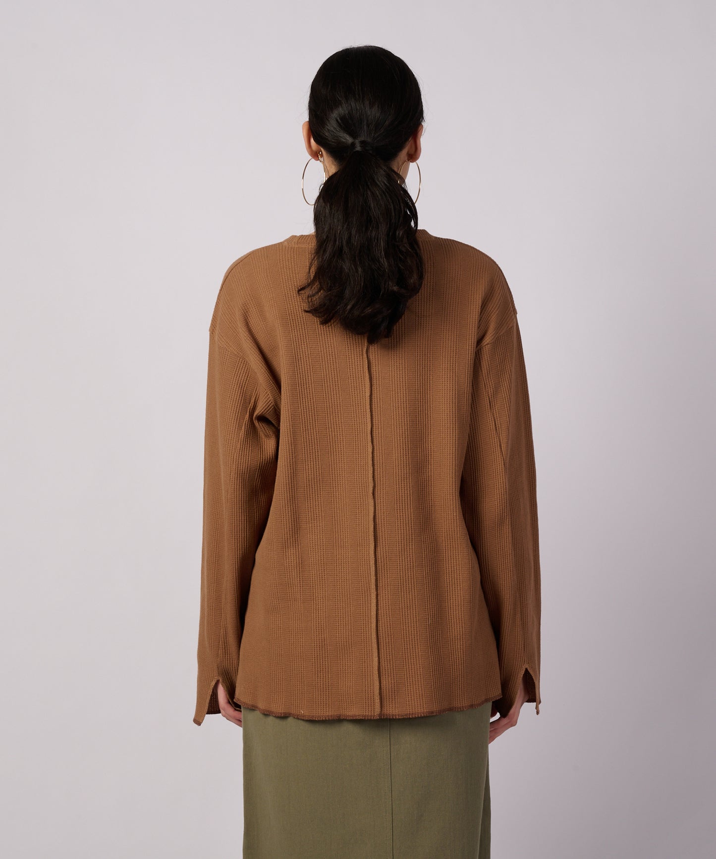 イージー ワッフル 長袖プルオーバー/EASY WAFFLE LS PULLOVER