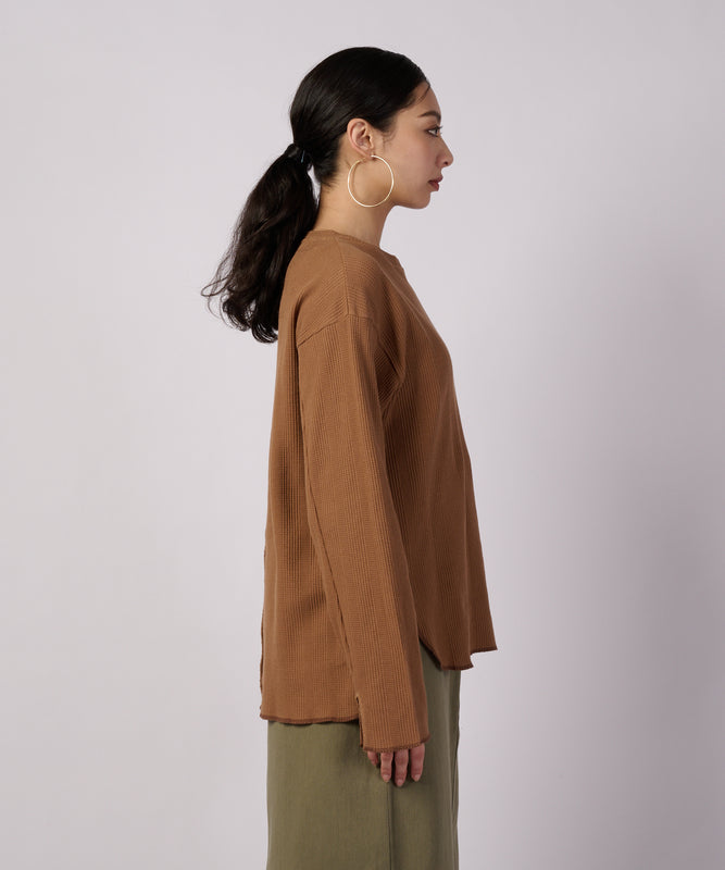イージー ワッフル 長袖プルオーバー/EASY WAFFLE LS PULLOVER