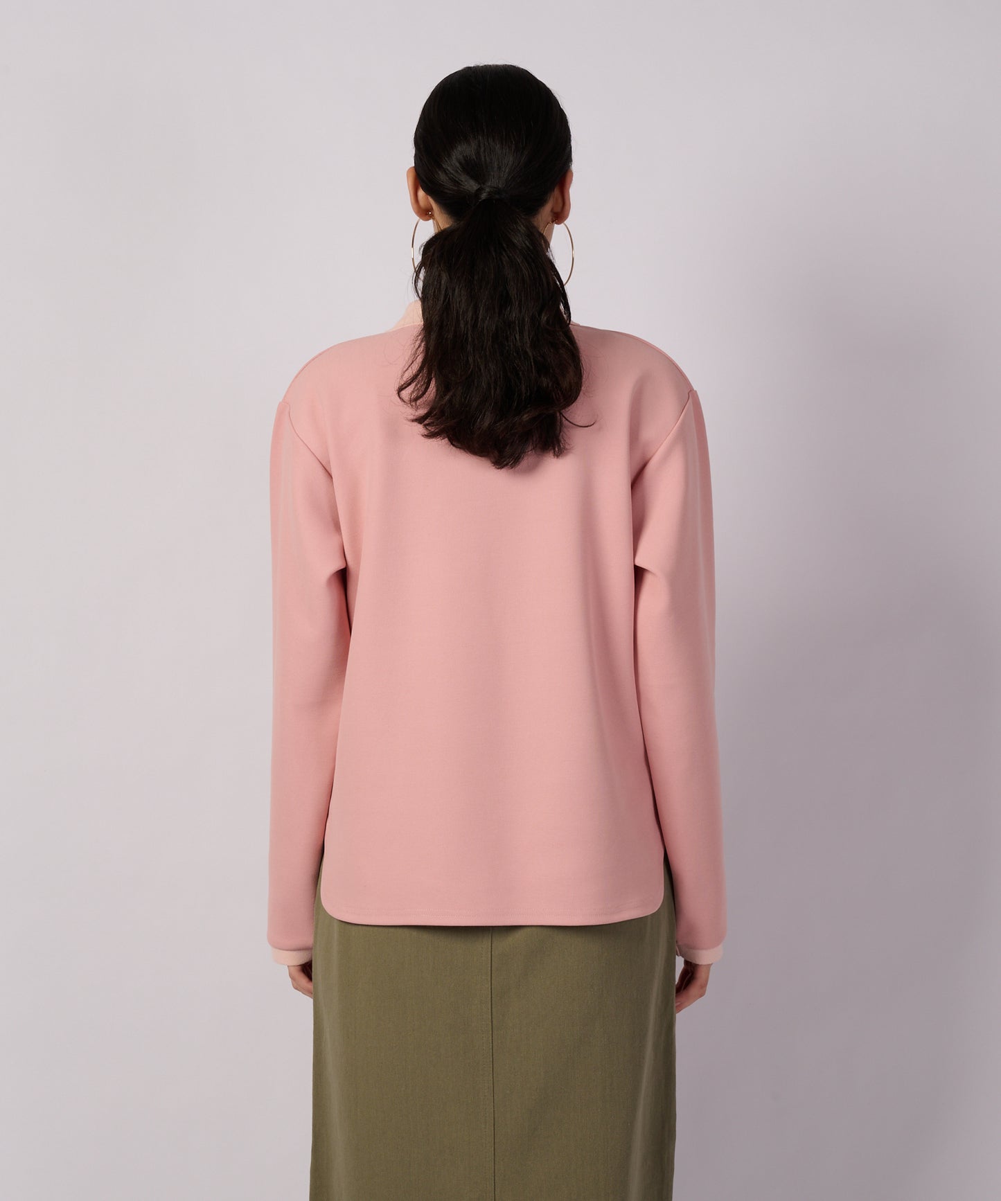 トラベル テリー 長袖ポロ/TRAVEL TERRY LS COLLAR