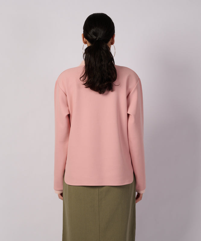 トラベル テリー 長袖ポロ/TRAVEL TERRY LS COLLAR