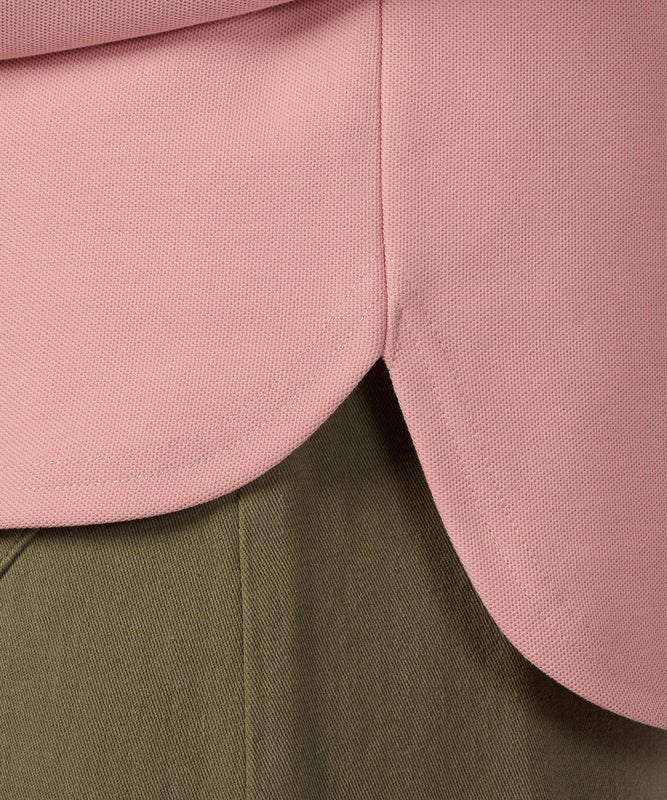 トラベル テリー 長袖ポロ/TRAVEL TERRY LS COLLAR