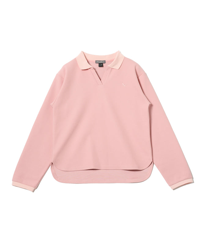 トラベル テリー 長袖ポロ/TRAVEL TERRY LS COLLAR