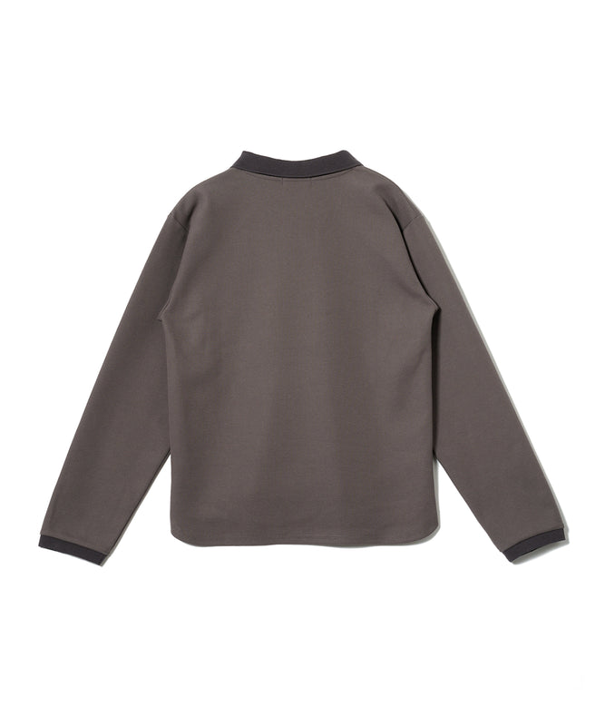 トラベル テリー 長袖ポロ/TRAVEL TERRY LS COLLAR