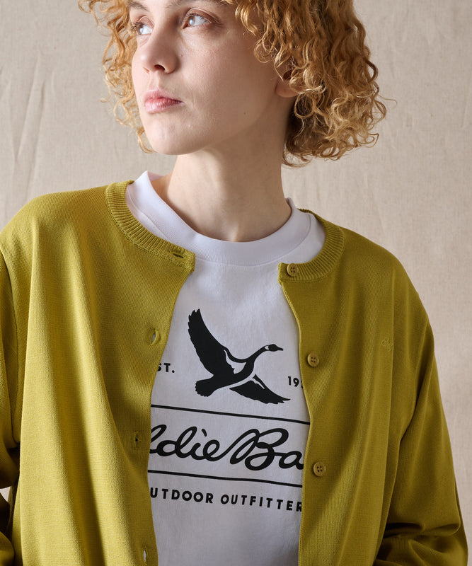 コンフィー コンパクトニットカーディガン/COMFY COMPACT KNIT CARDIGAN