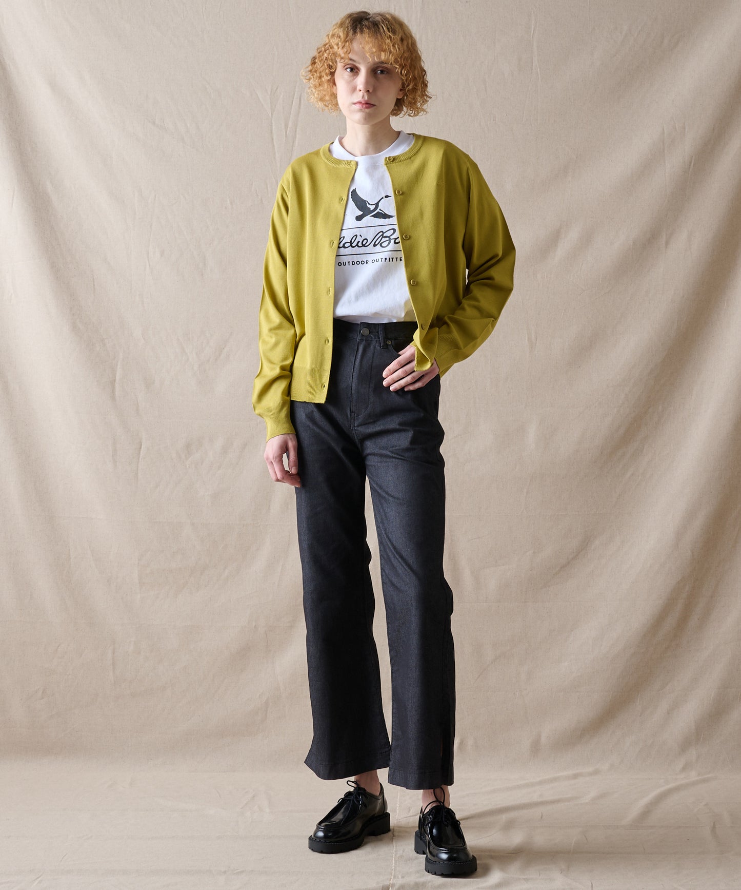 コンフィー コンパクトニットカーディガン/COMFY COMPACT KNIT CARDIGAN