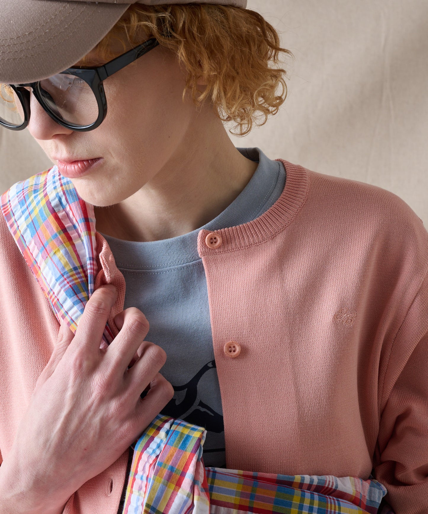 コンフィー コンパクトニットカーディガン/COMFY COMPACT KNIT CARDIGAN