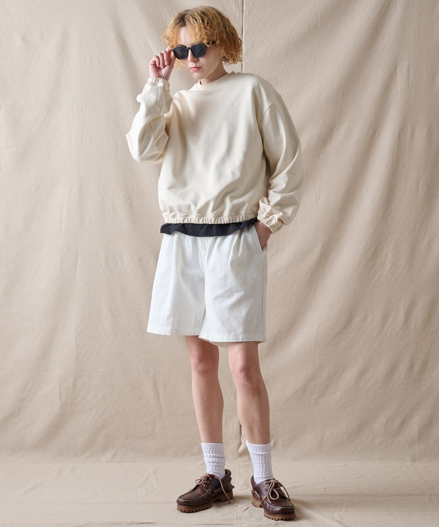 【ポイントUP対象】コージー コクーン クロップ スウェット/COZY COCOON CROP SWEAT