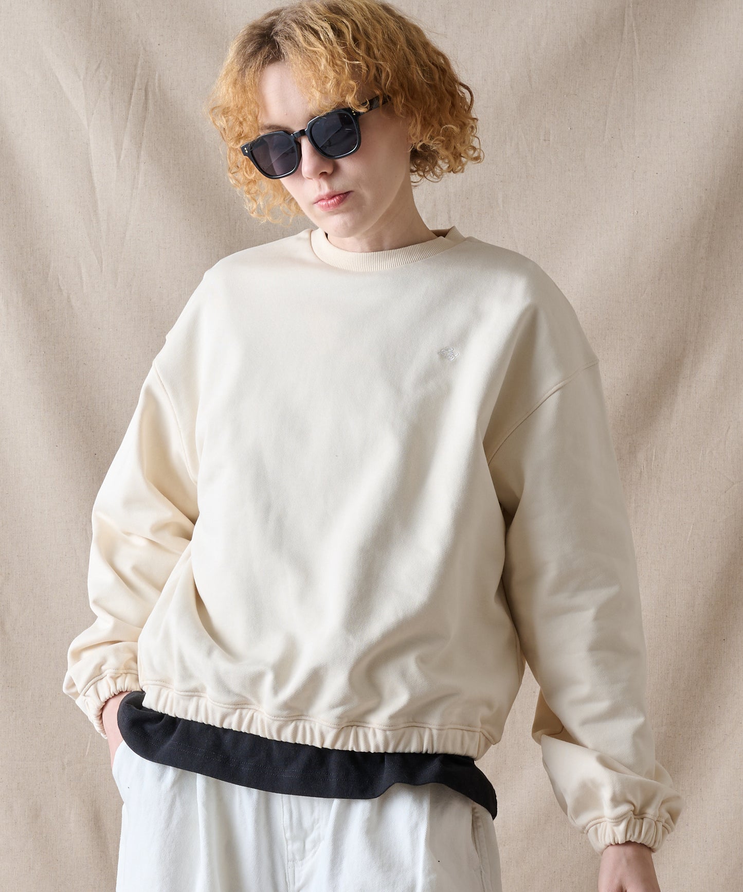 【ポイントUP対象】コージー コクーン クロップ スウェット/COZY COCOON CROP SWEAT