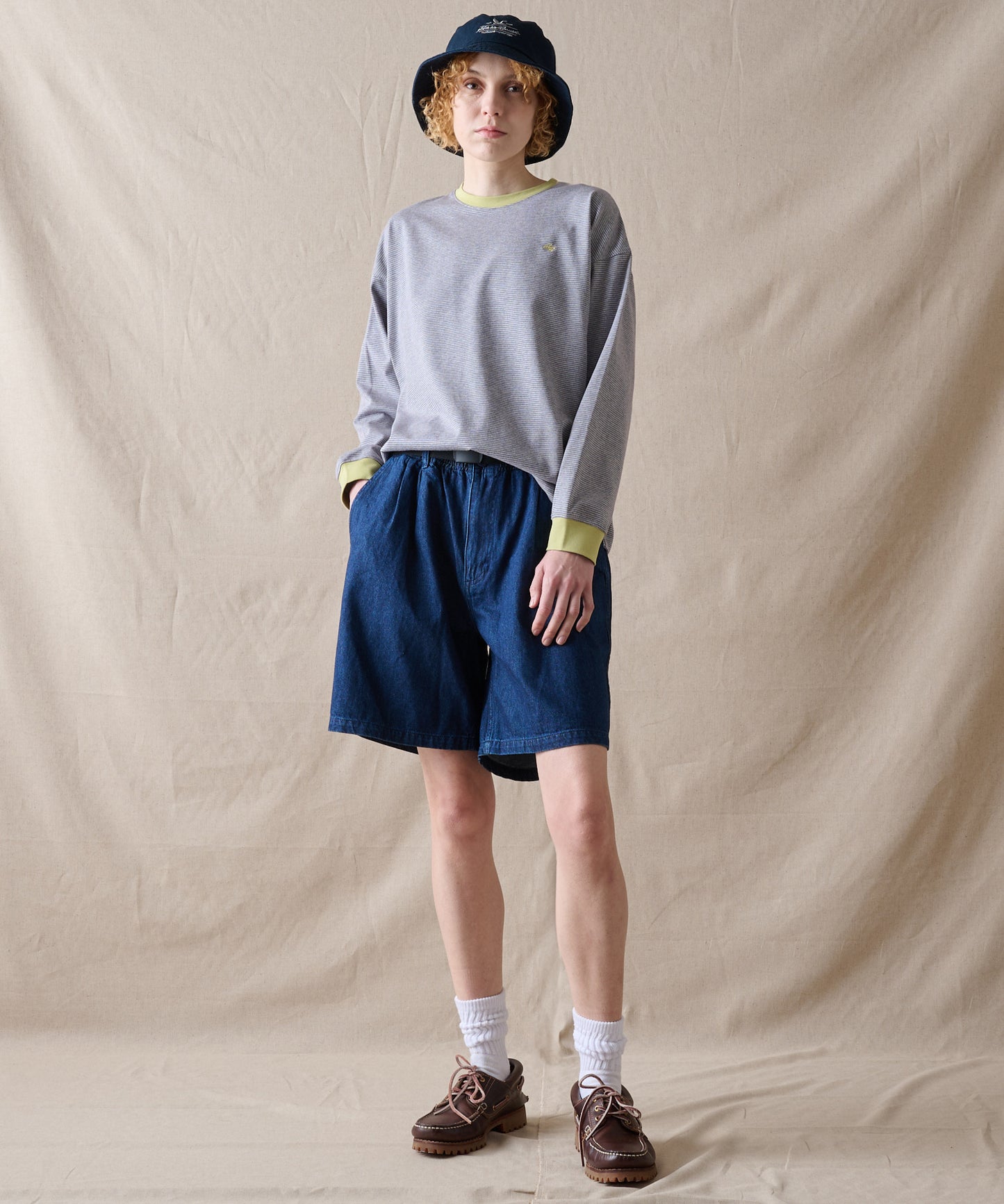 【ポイントUP対象】アソート ボーダー＆プレーン 長袖Tシャツ/LS ASSORTED STRIPE & PLAIN TEE