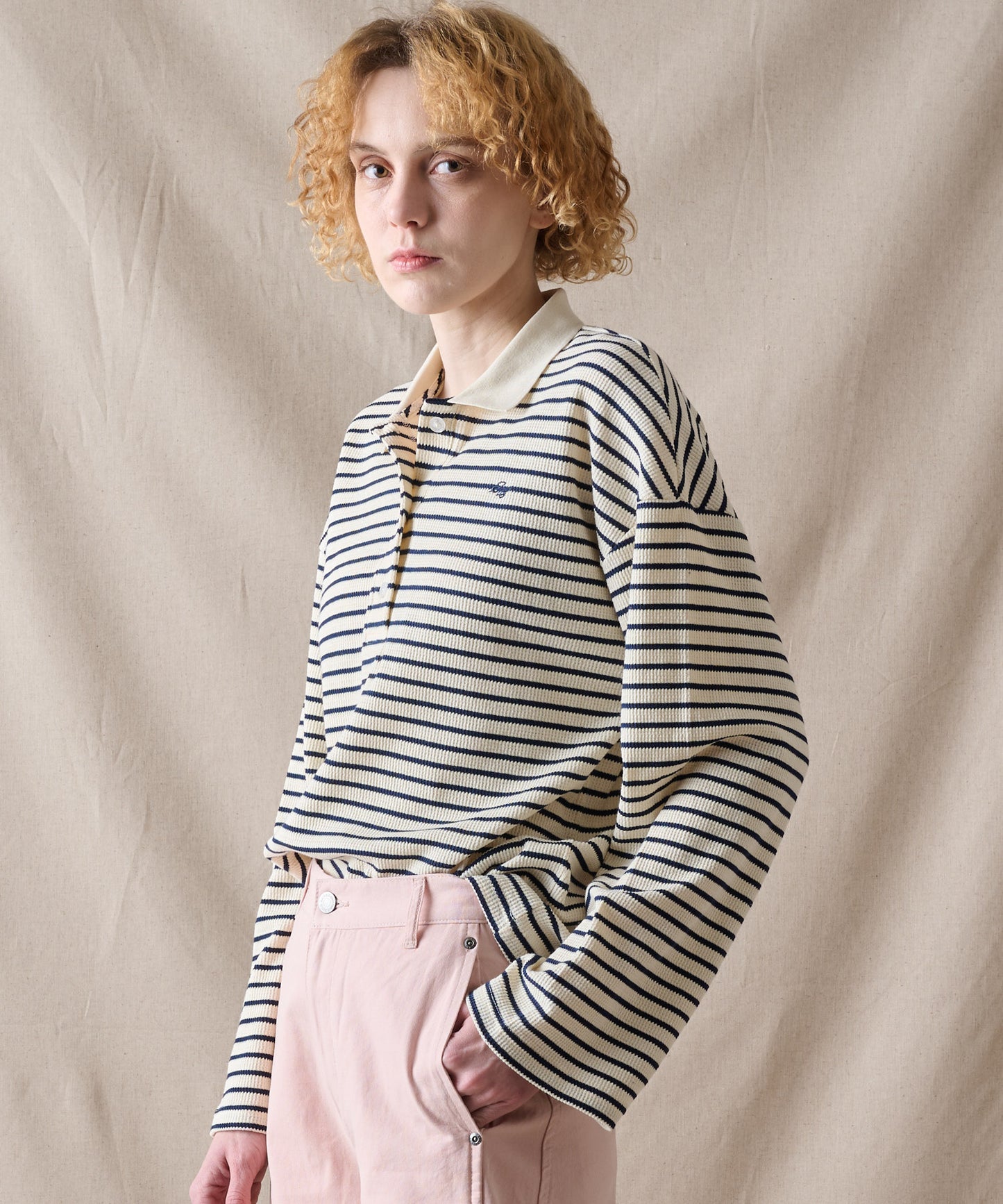 【ポイントUP対象】カジュアル ボーダーポロシャツ/CASUAL STRIPE POLO