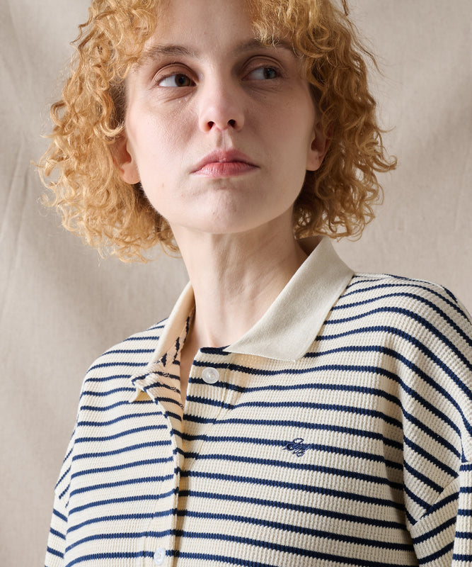 【ポイントUP対象】カジュアル ボーダーポロシャツ/CASUAL STRIPE POLO