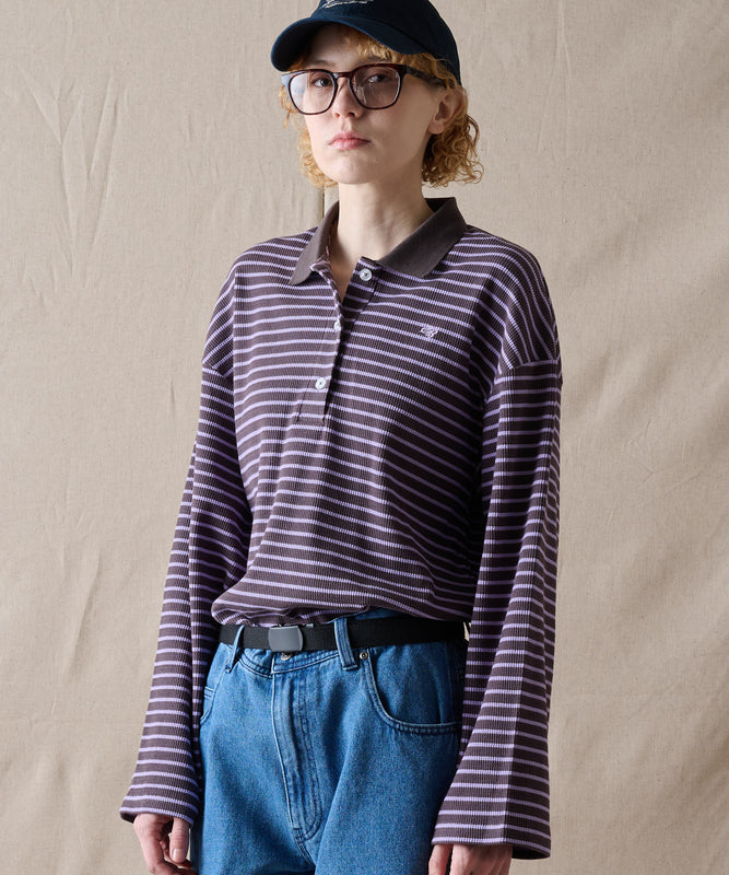 【ポイントUP対象】カジュアル ボーダーポロシャツ/CASUAL STRIPE POLO