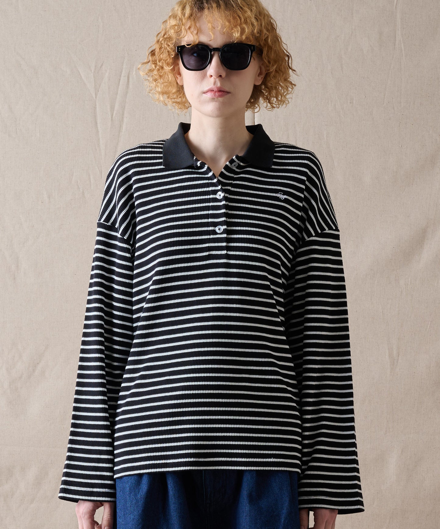 【ポイントUP対象】カジュアル ボーダーポロシャツ/CASUAL STRIPE POLO