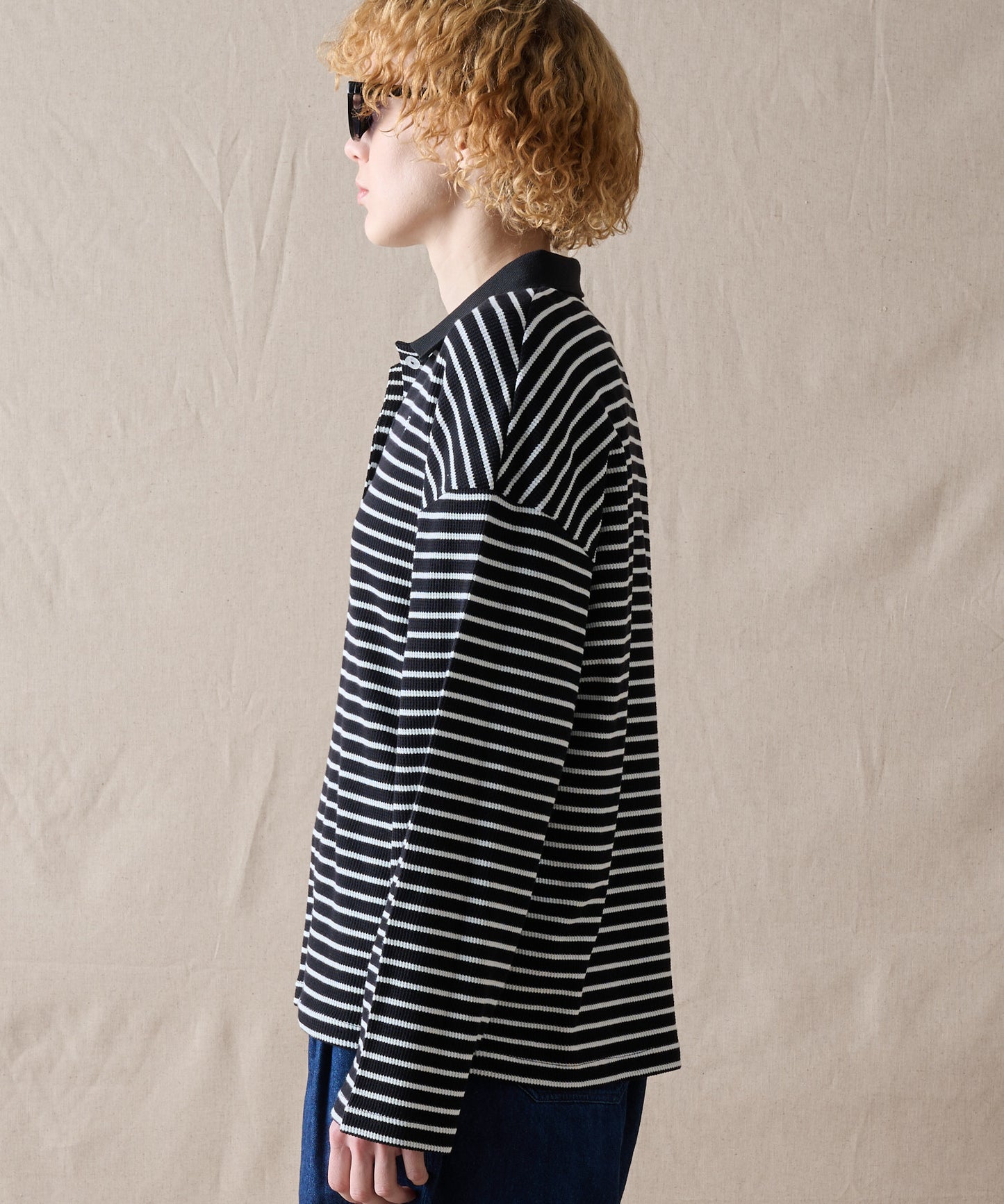 【ポイントUP対象】カジュアル ボーダーポロシャツ/CASUAL STRIPE POLO