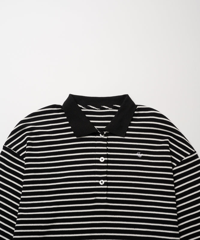 【ポイントUP対象】カジュアル ボーダーポロシャツ/CASUAL STRIPE POLO