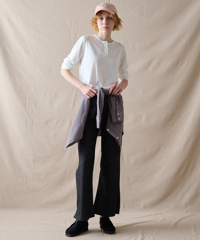 【予約】エッセンシャル ヘンリーネックシャツ/ESSENTIAL HENLEY SHIRT