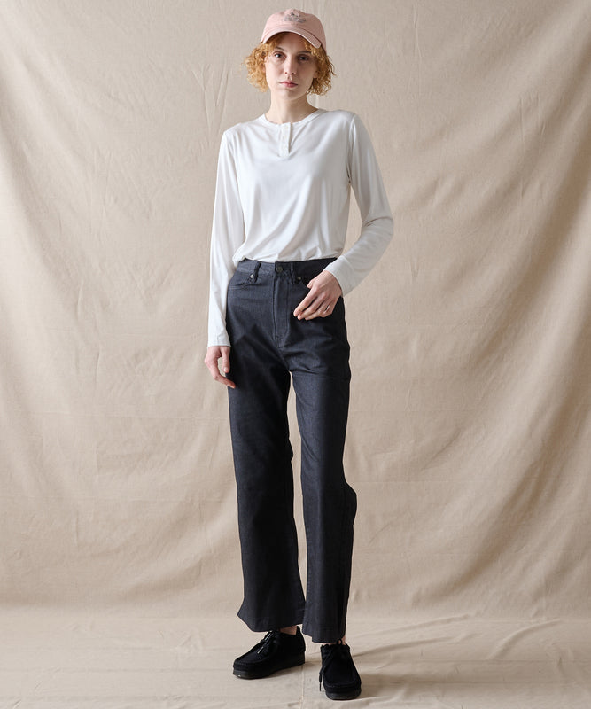 【予約】エッセンシャル ヘンリーネックシャツ/ESSENTIAL HENLEY SHIRT