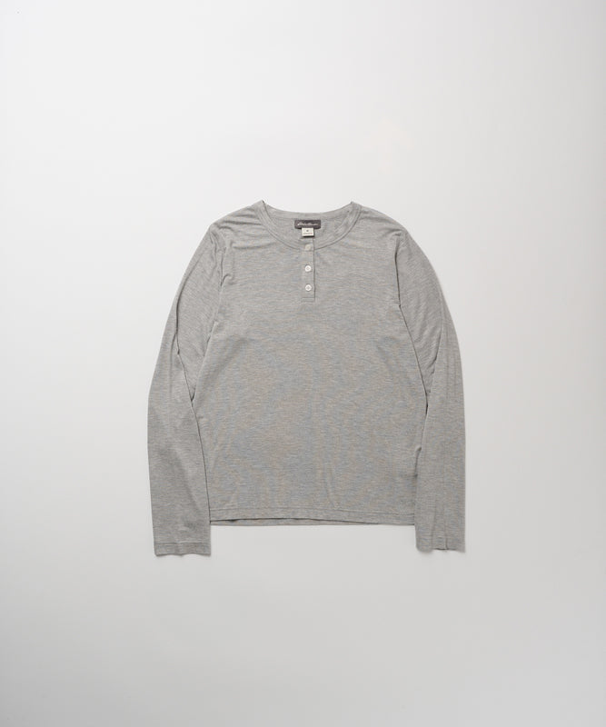 【予約】エッセンシャル ヘンリーネックシャツ/ESSENTIAL HENLEY SHIRT