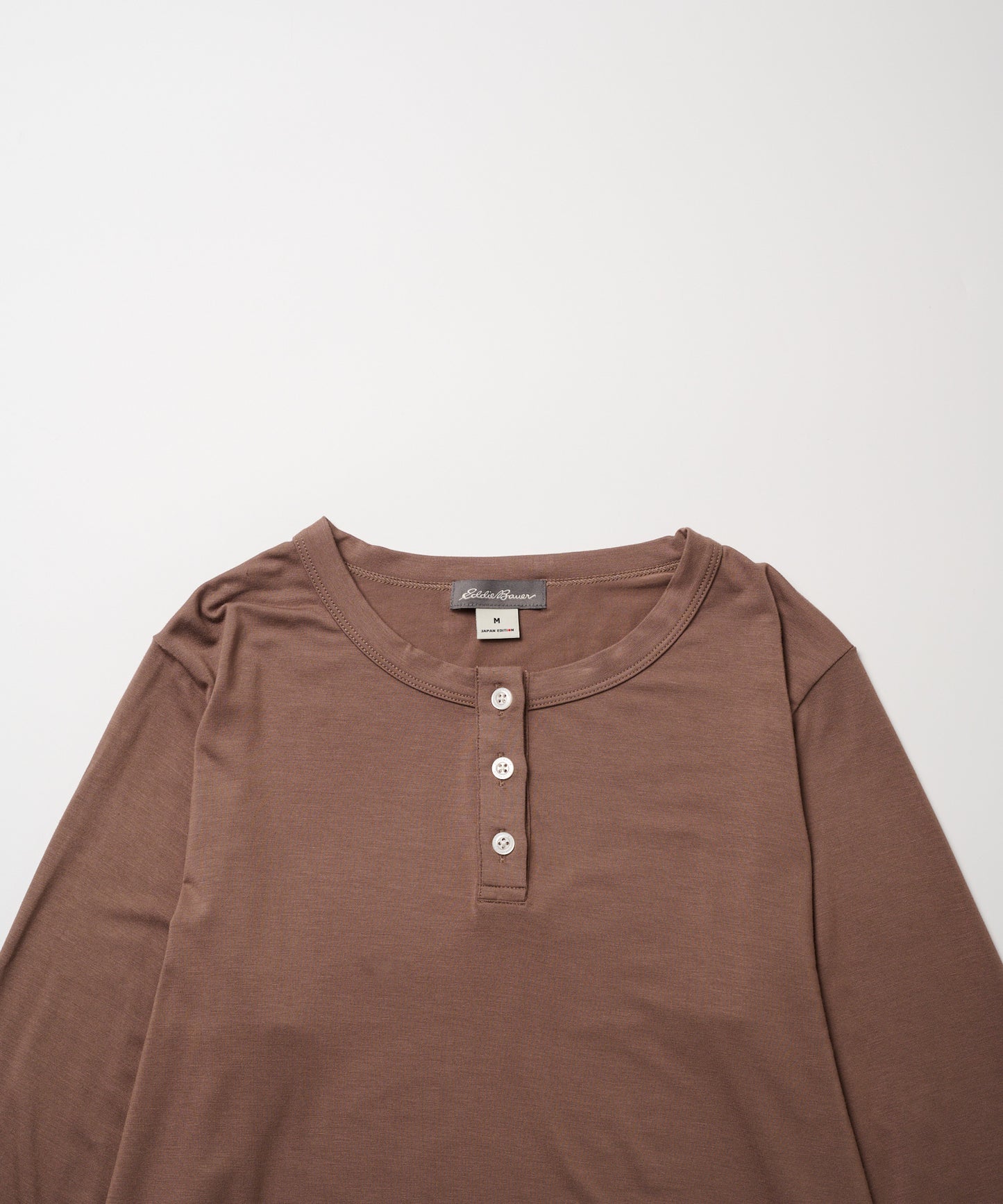 【予約】エッセンシャル ヘンリーネックシャツ/ESSENTIAL HENLEY SHIRT