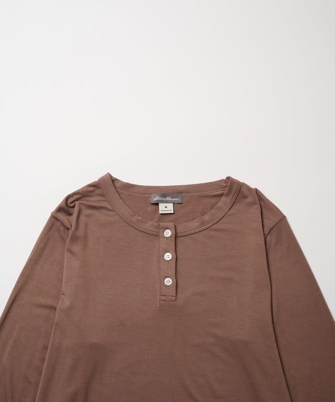 【予約】エッセンシャル ヘンリーネックシャツ/ESSENTIAL HENLEY SHIRT