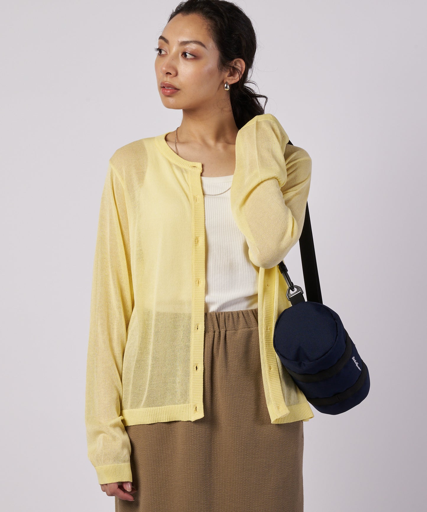 【予約】トランスルーセント ニットカーディガン/TRANSLUCENT KNIT CARDIGAN