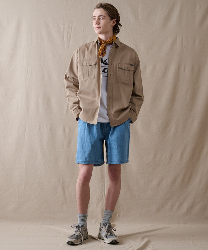 【ポイントUP対象】ライト ツイル 長袖ワークシャツ/LS LIGHT TWILL WORK SHIRT