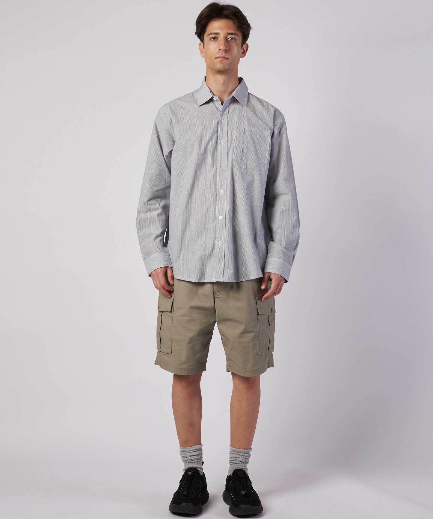 パックイット シアサッカー 長袖シャツ/LS PACK IT SEERSUCKER SHIRT