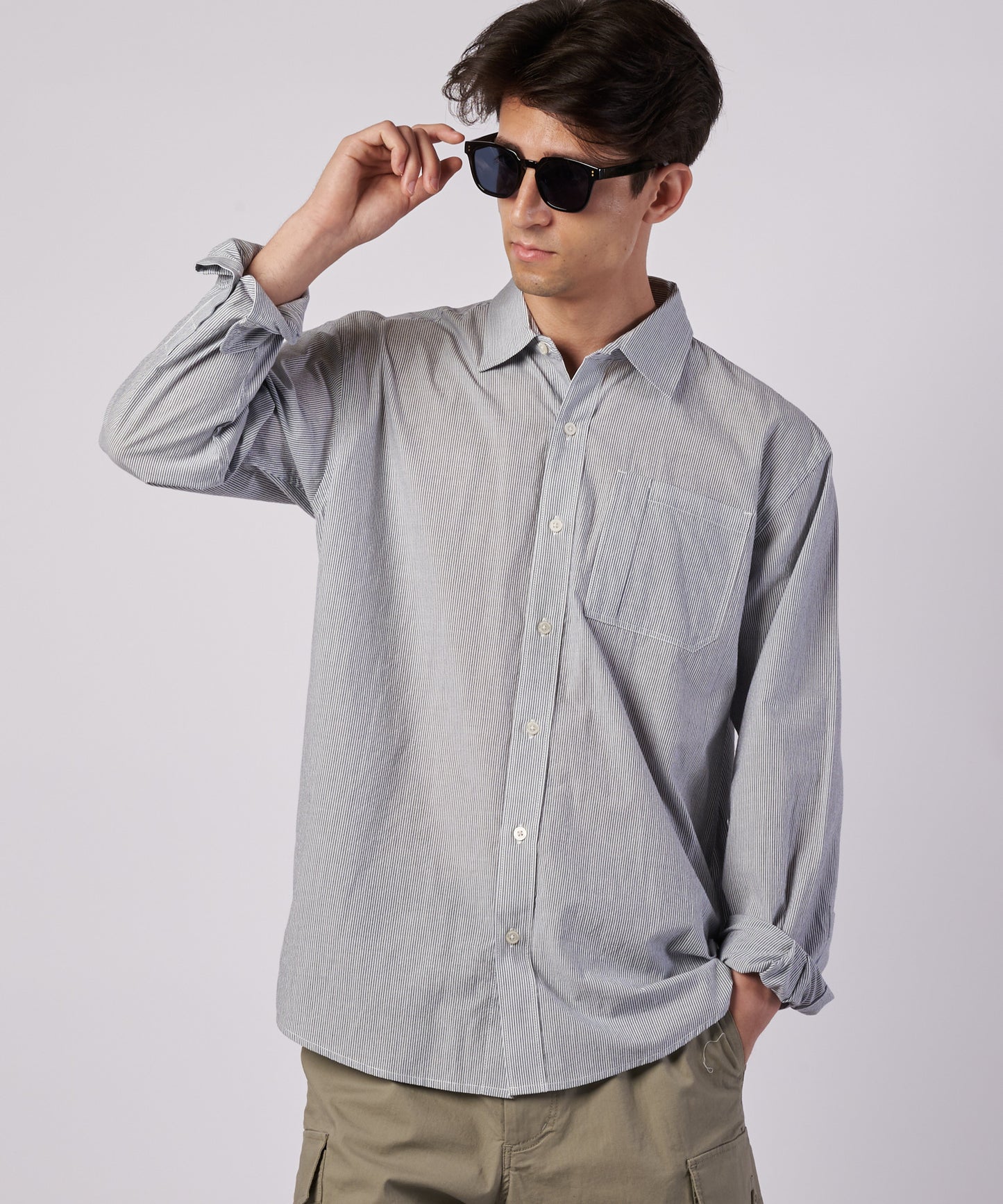 パックイット シアサッカー 長袖シャツ/LS PACK IT SEERSUCKER SHIRT