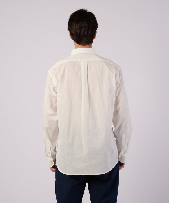 コットンリネン 長袖 シャツ/LS COTTON/LINEN SHIRT