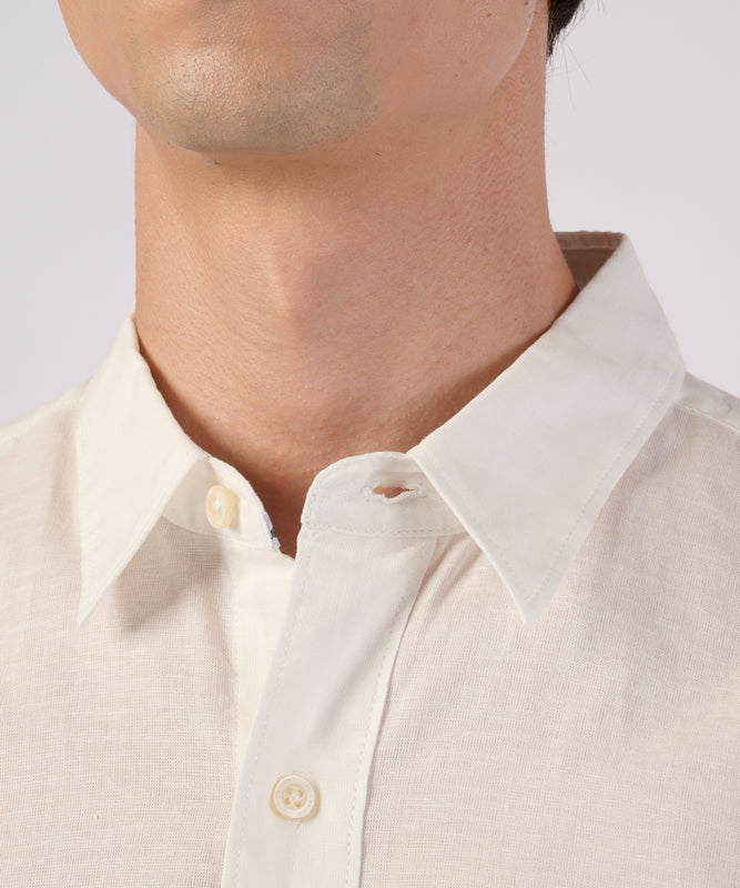 コットンリネン 長袖 シャツ/LS COTTON/LINEN SHIRT