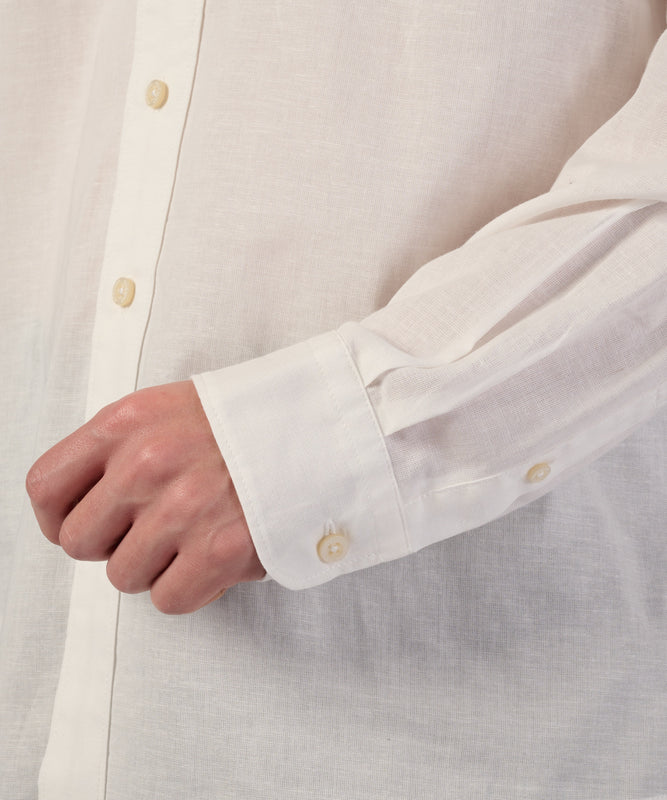 コットンリネン 長袖 シャツ/LS COTTON/LINEN SHIRT