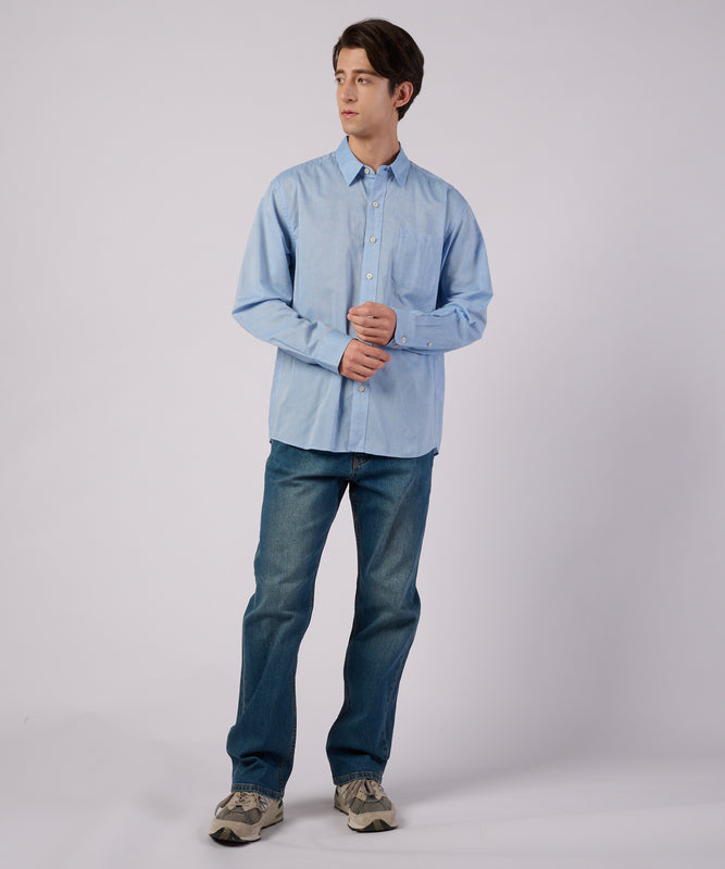 コットンリネン 長袖 シャツ/LS COTTON/LINEN SHIRT