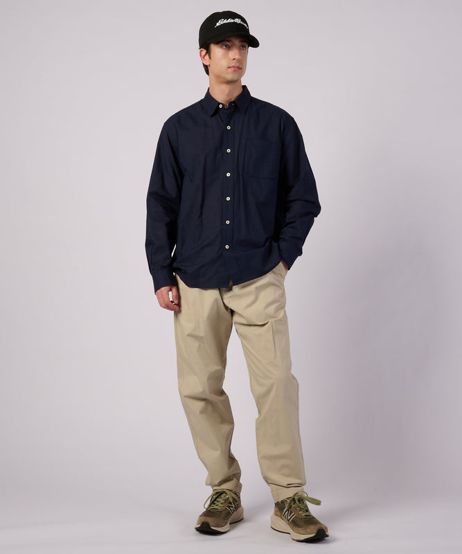 コットンリネン 長袖 シャツ/LS COTTON/LINEN SHIRT