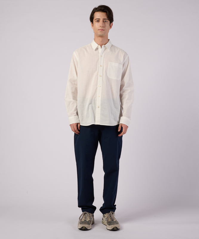 コットンリネン 長袖 シャツ/LS COTTON/LINEN SHIRT