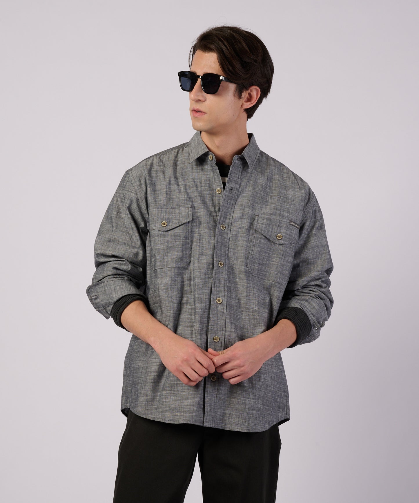 【ポイントUP対象】アドベンチャラー シャンブレー 長袖シャツ/LS ADVENTURER SHIRTS CHANBRAY