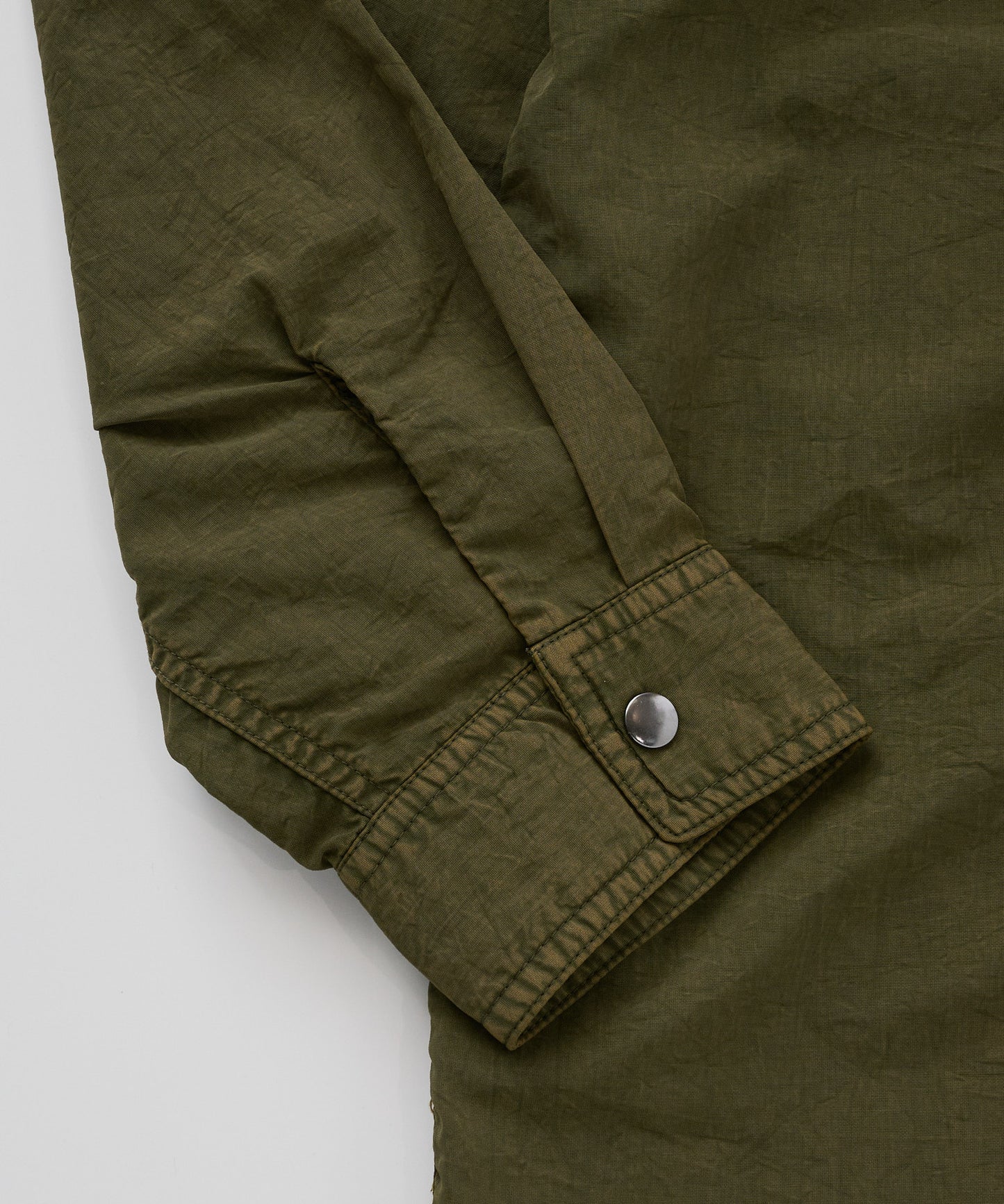 EBTEK ハードウォッシュド ジップシャツ/EBTEK HARD-WASHED ZIP SHIRT