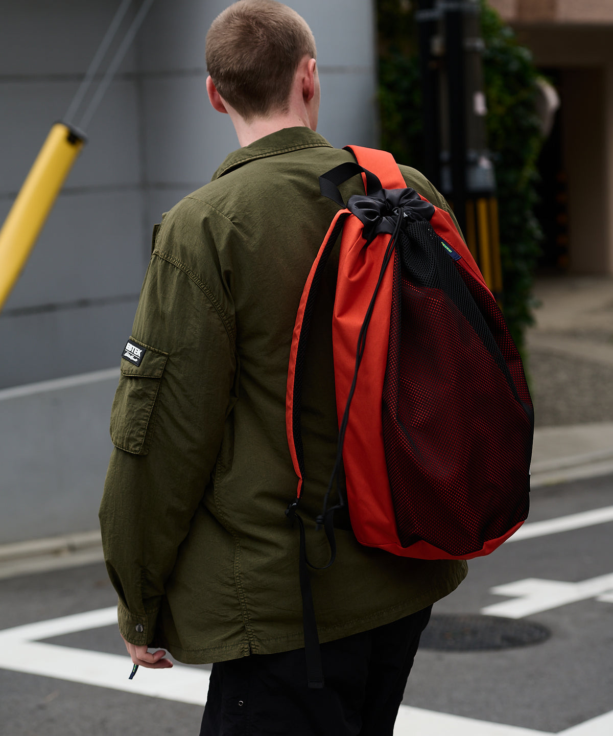 EBTEK ハードウォッシュド ジップシャツ/EBTEK HARD-WASHED ZIP SHIRT