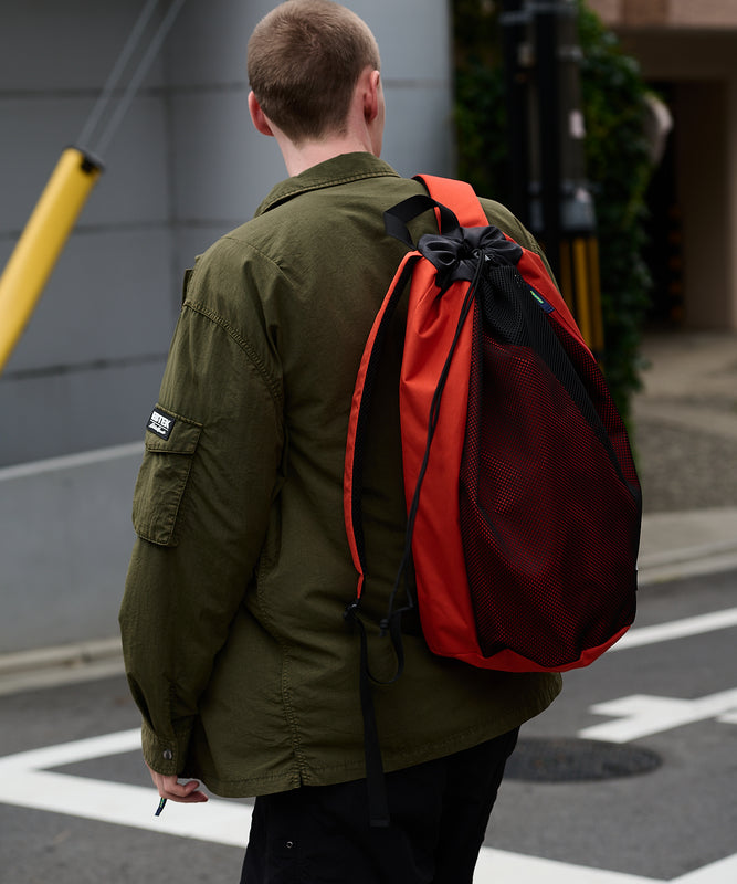 EBTEK ハードウォッシュド ジップシャツ/EBTEK HARD-WASHED ZIP SHIRT