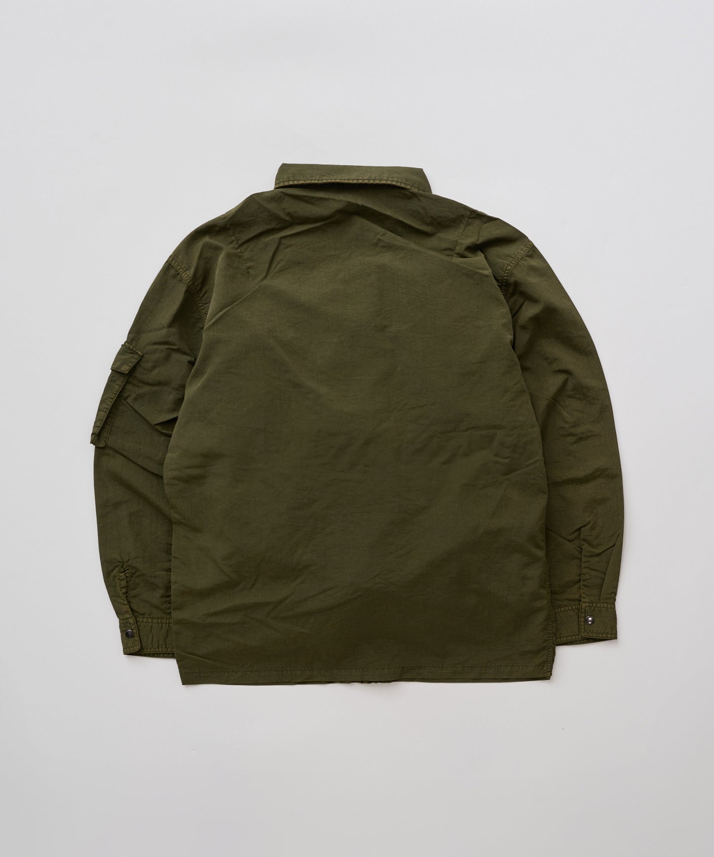 EBTEK ハードウォッシュド ジップシャツ/EBTEK HARD-WASHED ZIP SHIRT
