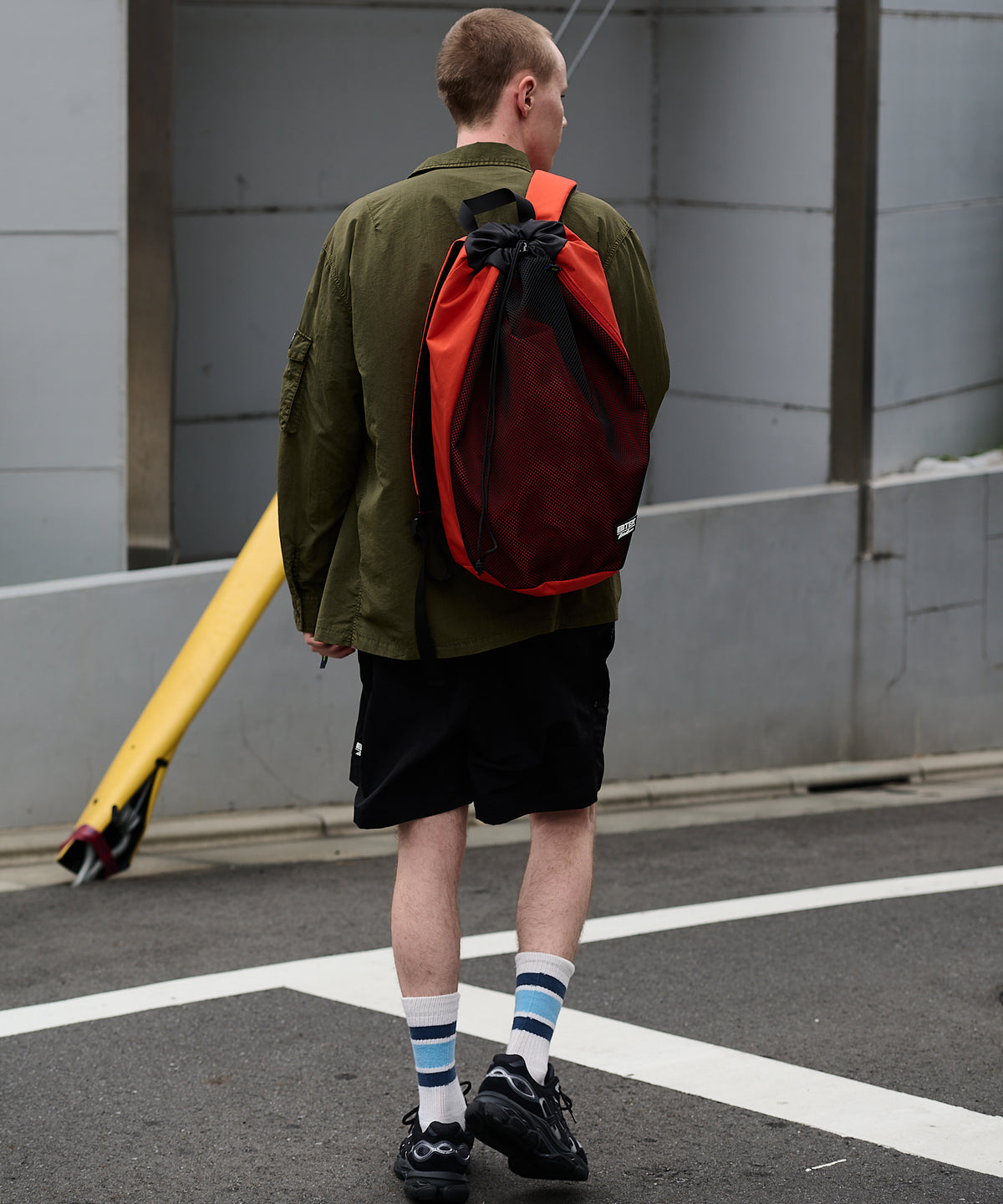EBTEK ハードウォッシュド ジップシャツ/EBTEK HARD-WASHED ZIP SHIRT