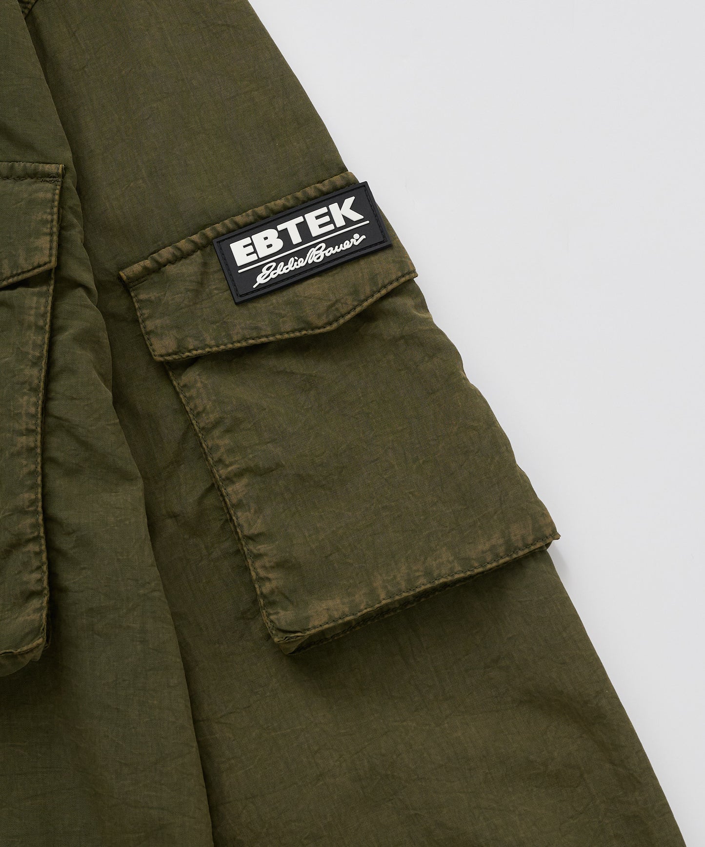 EBTEK ハードウォッシュド ジップシャツ/EBTEK HARD-WASHED ZIP SHIRT