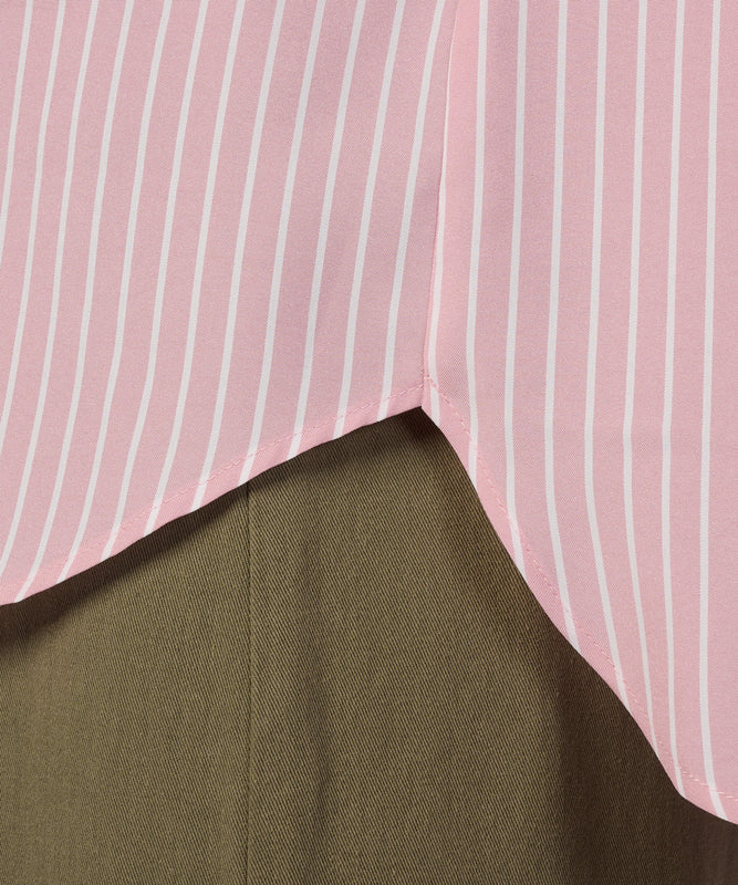 ストライプ スマートケア 長袖シャツ/LS STRIPE SMARTCARE SHIRT
