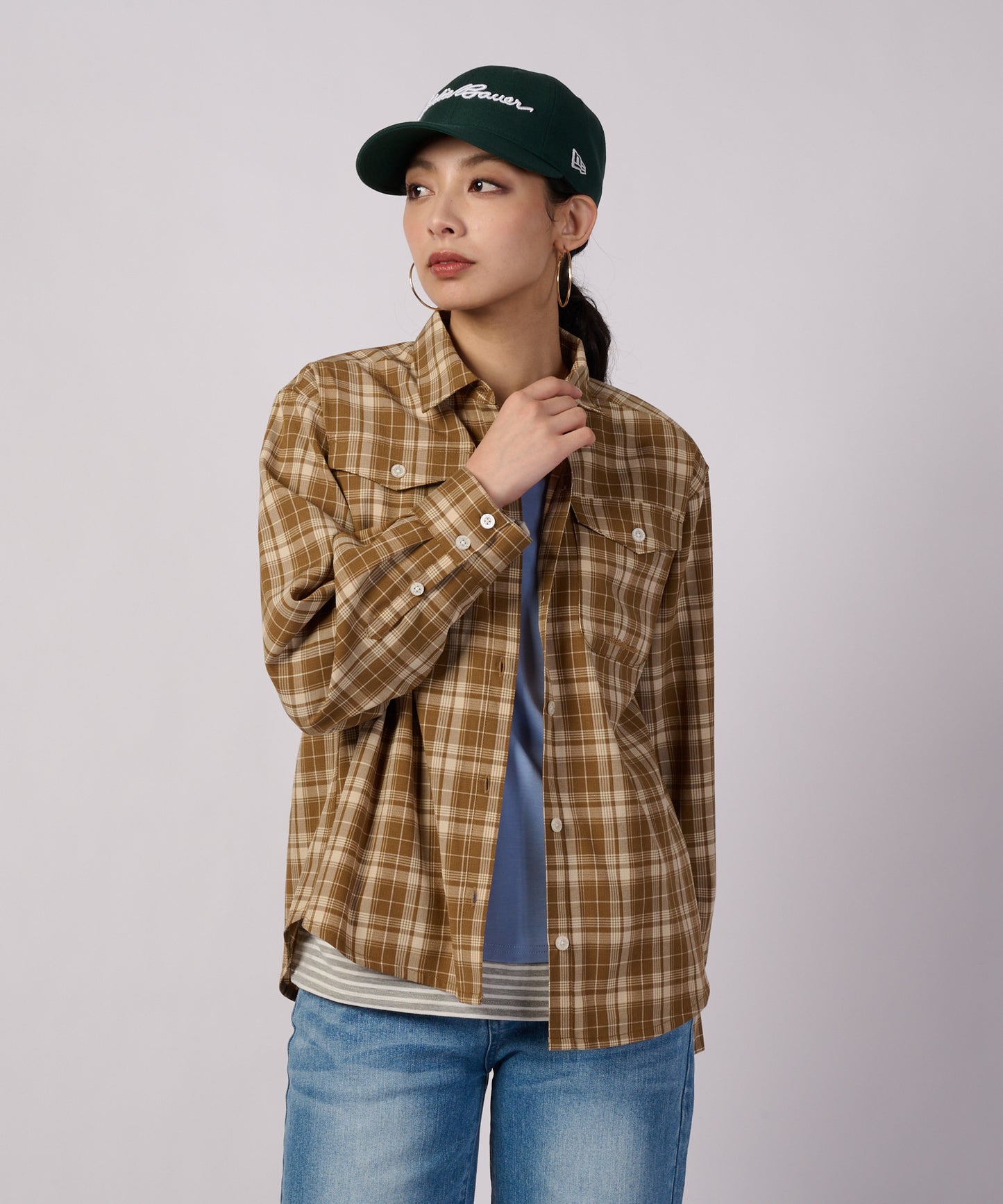 クラシック チェック 長袖シャツ/LS CLASSIC CHECK SHIRT