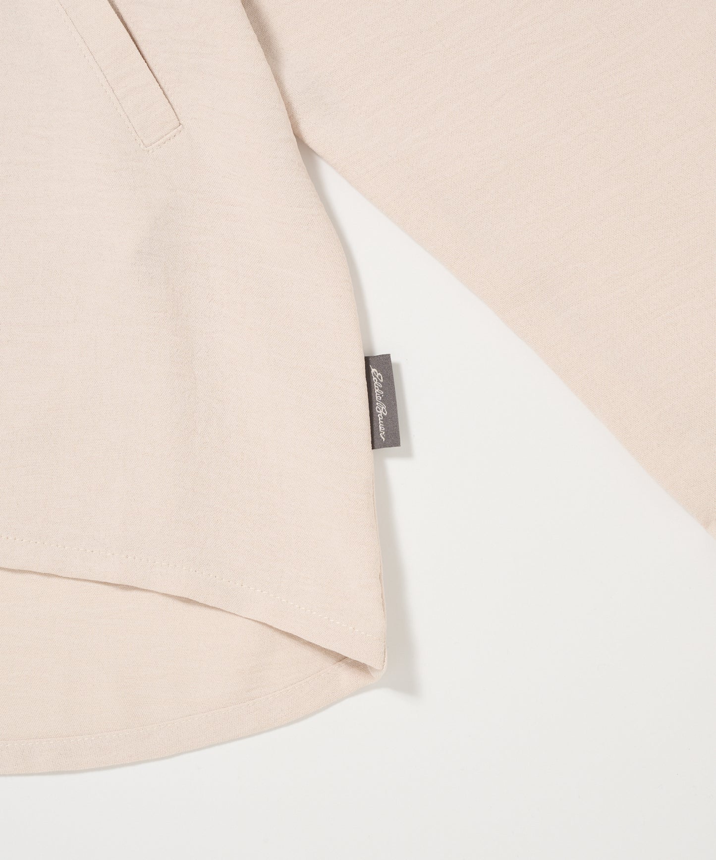 セリーン ドレープ カラーレスブラウス/SERENE DRAPE COLLARLESS BLOUSE